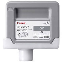 Canon PFI-301GY Pigment Gray Ink Cartridge (1495B001)